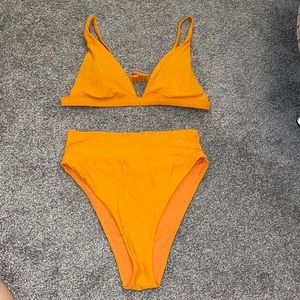 Aerie orange bikini never worn